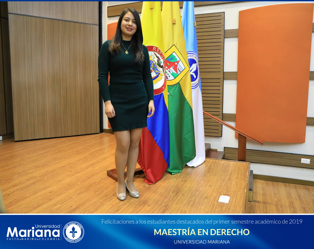 RECONOCIMIENTO ACADÉMICO A ESTUDIANTES DESTACADOS DE LA UNIVERSIDAD MARIANA - PRIMER SEMESTRE DE 2019